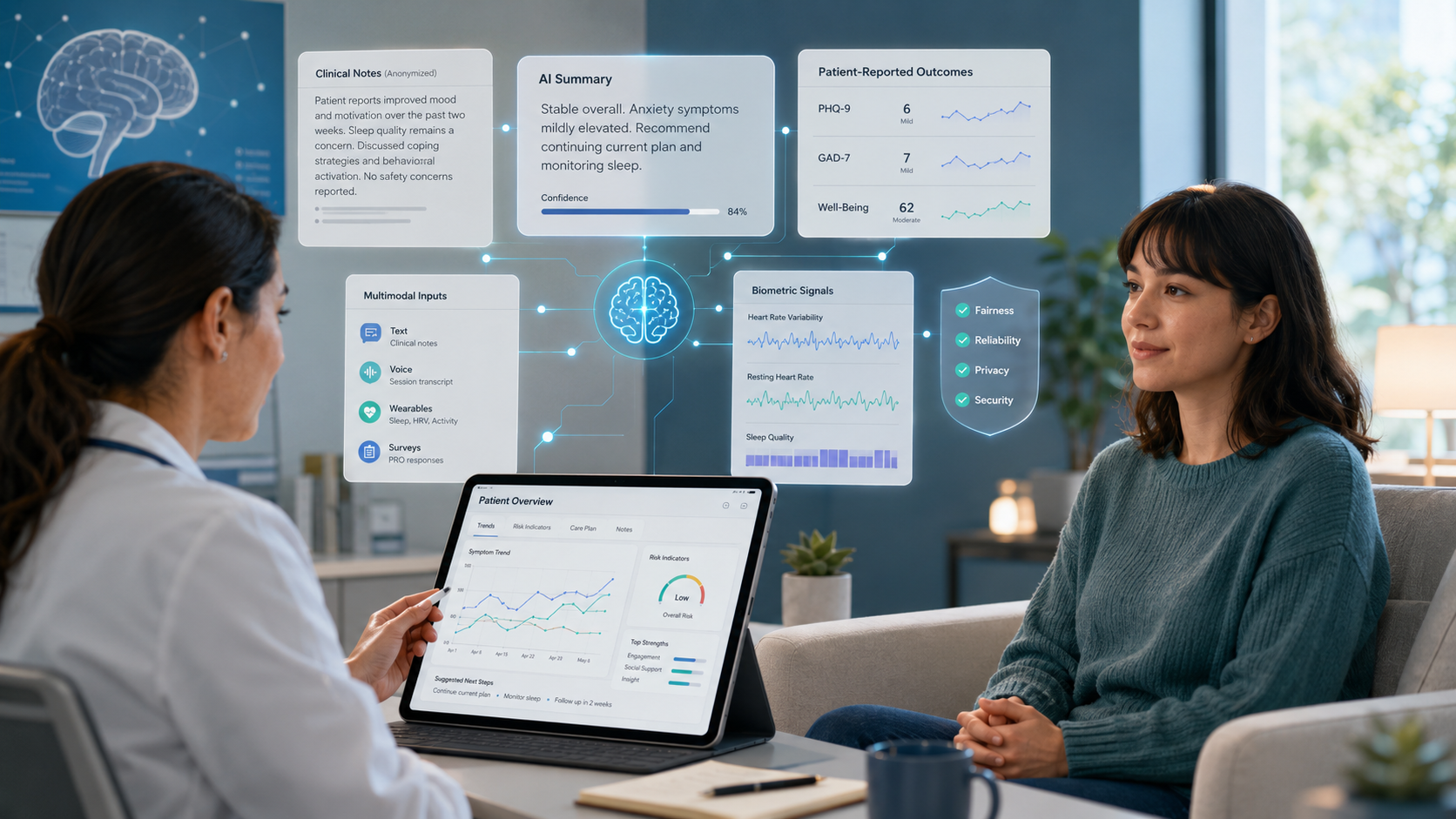 Mitacs Research Project: AI/ML Development for Measurement-Based Mental Health Care